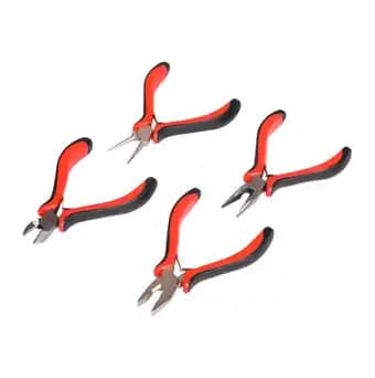 Lot de 4 mini pinces