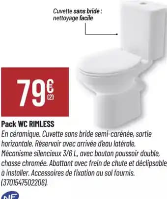 Promotion Exclusives de 6
Pack wc : Découvrez l'Offre incontournable