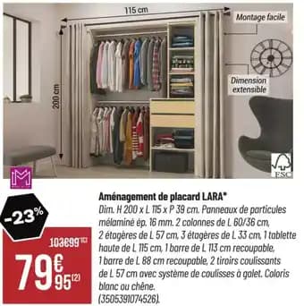 Promotion Exclusives de 6
De placard : Découvrez l'Offre incontournable