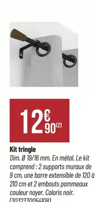 Promotion Exclusives de 1
Tringle : Découvrez l'Offre incontournable