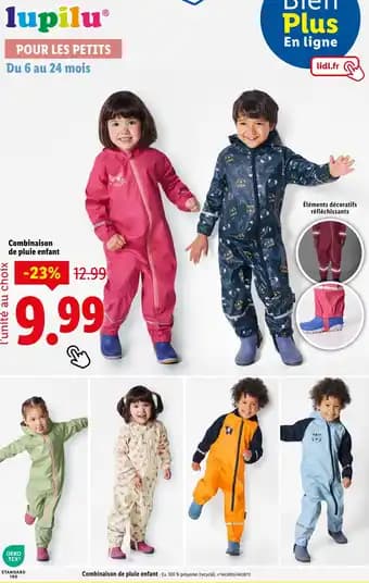 Promotion Exclusives de 3
Combinaison enfant : Découvrez l'Offre incontournable