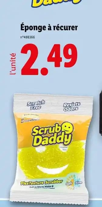 Scrub Daddy Éponge à récurer