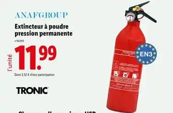 Promotion Exclusives de 4
Extincteur : Découvrez l'Offre incontournable