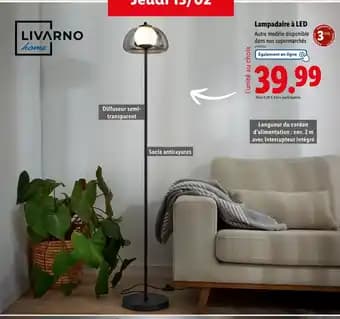 Promotion Exclusives de 4
Lampadaire à led : Découvrez l'Offre incontournable