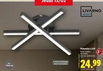 Promotion Exclusives de 2
Plafonnier à led : Découvrez l'Offre incontournable