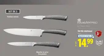 Promotion Exclusives de 6
Couteaux : Découvrez l'Offre incontournable