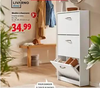 Livarno Home Meuble à chaussures