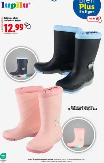 Promotion Exclusives de 1
Bottes de pluie : Découvrez l'Offre incontournable