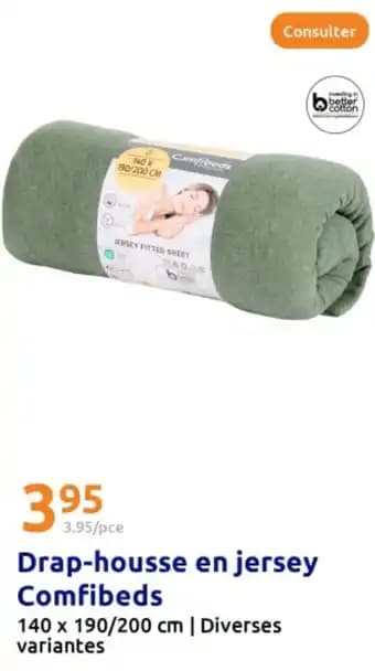 Drap-housse en jersey Comfibeds