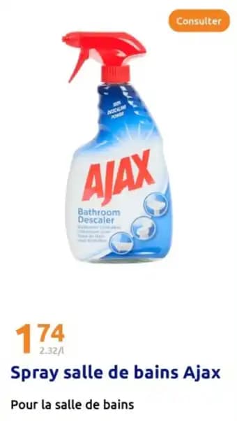 AJAX Spray salle de bains