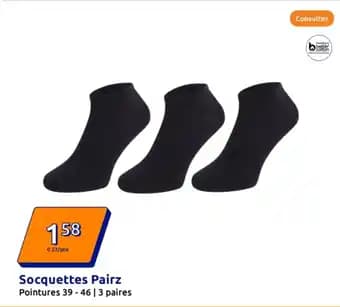 Socquettes Pairz 3 paires