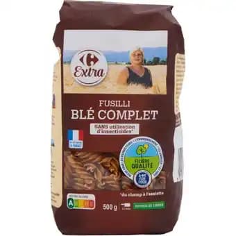 CARREFOUR EXTRA Pâtes complètes Filière Qualité