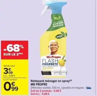 MR PROPRE Nettoyant ménager en spray 500 ml