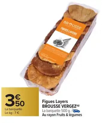BROUSSE VERGEZ Figues Layers 500 g