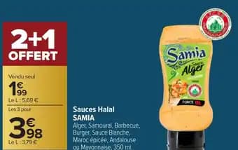 SAMIA Sauces Halal 350 ml