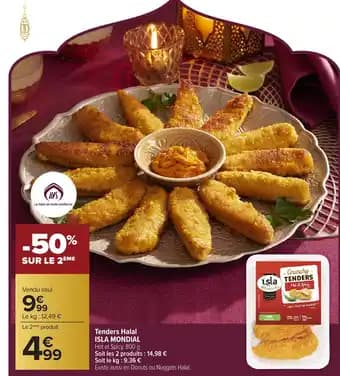 ISLA MONDIAL Tenders Halal 800 g