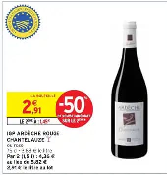 Promotion Exclusives de 78
Igp : Découvrez l'Offre incontournable