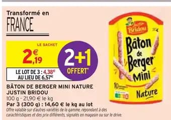 Promotion Exclusives de 2
Bâton de berger : Découvrez l'Offre incontournable