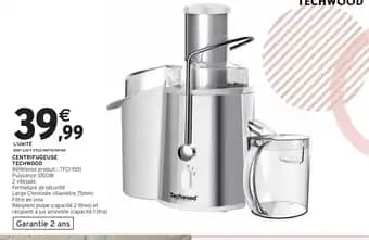 Promotion Exclusives de 1
Centrifugeuse : Découvrez l'Offre incontournable