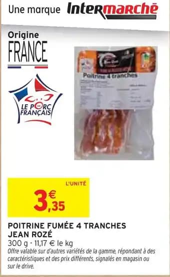 Promotion Exclusives de 9
Poitrine fumée : Découvrez l'Offre incontournable