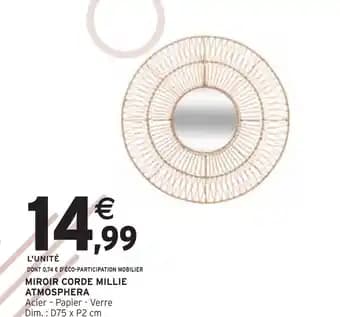 Promotion Exclusives de 15
Miroir : Découvrez l'Offre incontournable