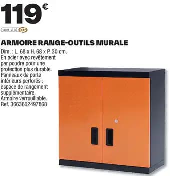 Promotion Exclusives de 2
Armoire murale : Découvrez l'Offre incontournable