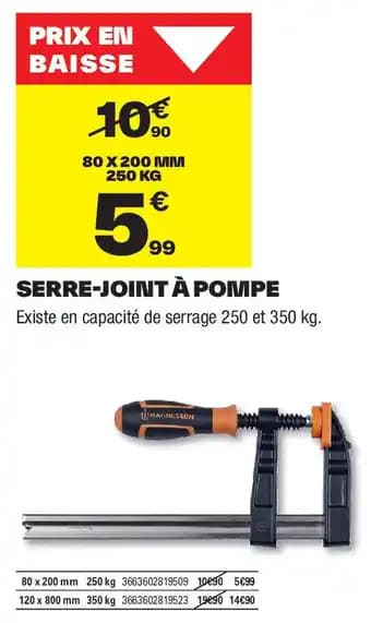 Promotion Exclusives de 12
Pompe : Découvrez l'Offre incontournable