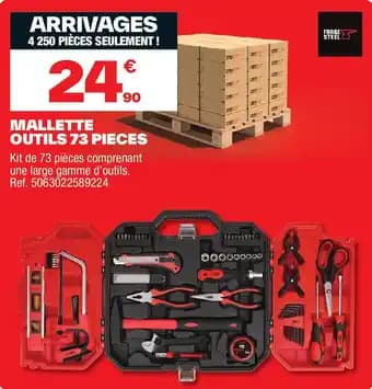 Promotion Exclusives de 3
Mallette outils : Découvrez l'Offre incontournable