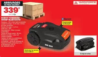 Promotion Exclusives de 2
Robot tondeuse : Découvrez l'Offre incontournable