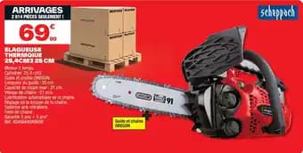 Elagueuse thermqiue 25,4CM3 25 cm