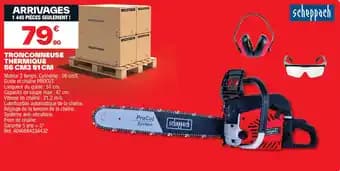 Promotion Exclusives de 4
Tronconneuse thermique : Découvrez l'Offre incontournable