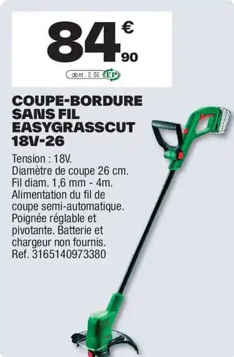 Promotion Exclusives de 2
Coupe-bordure : Découvrez l'Offre incontournable