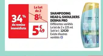 HEAD & SHOULDERS Shampooing derma pro