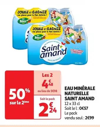 Promotion Exclusives de 45
Eau naturelle : Découvrez l'Offre incontournable