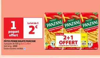 Promotion Exclusives de 4
Penne rigate : Découvrez l'Offre incontournable