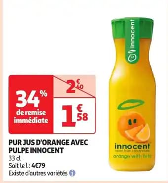 Promotion Exclusives de 2
D'orange avec pulpe : Découvrez l'Offre incontournable
