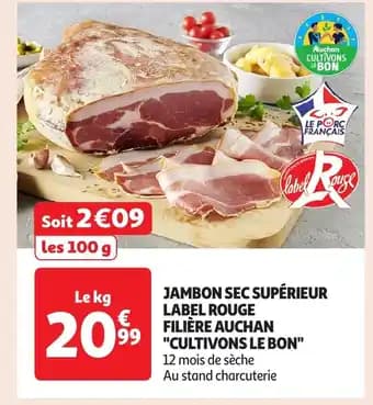 Promotion Exclusives de 4
Jambon label rouge : Découvrez l'Offre incontournable