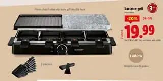 Promotion Exclusives de 2
Raclette gril : Découvrez l'Offre incontournable