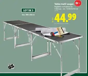 Promotion Exclusives de 7
Tables : Découvrez l'Offre incontournable