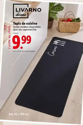 LIVARNO HOME Tapis de cuisine