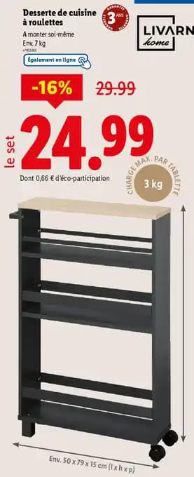 Promotion Exclusives de 2
Desserte cuisine : Découvrez l'Offre incontournable