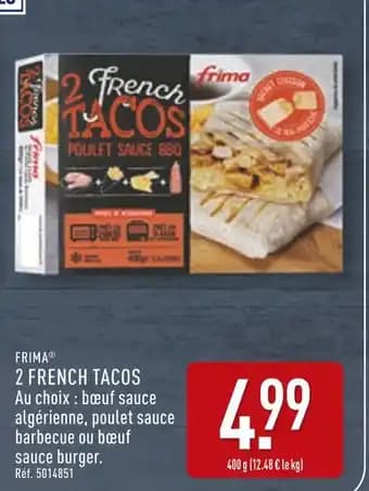 Promotion Exclusives de 1
Tacos : Découvrez l'Offre incontournable