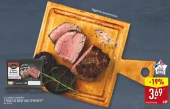 ST-CLÉMENT LE BOUCHER 2 pavés de bœuf aux 3 poivres