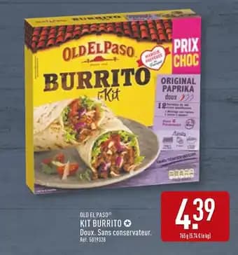 Promotion Exclusives de 10
Old El Paso : Découvrez l'Offre incontournable