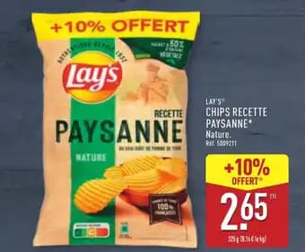 LAY'S® Chips recette paysanne 325 g