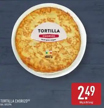 TORTILLA CHORIZO 500 g