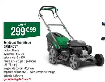Promotion Exclusives de 8
Tondeuse Thermique : Découvrez l'Offre incontournable