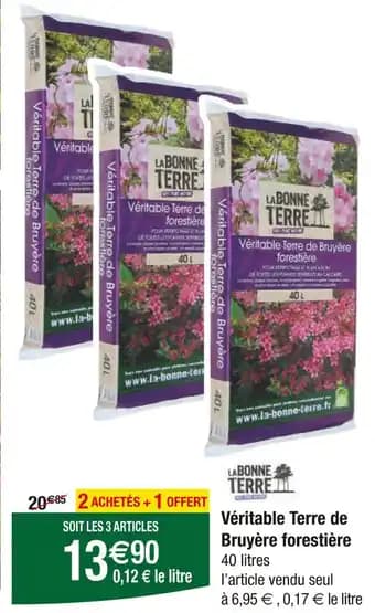 Promotion Exclusives de 1
Terre de bruyère : Découvrez l'Offre incontournable