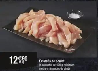 Émincés de poulet 400 g
