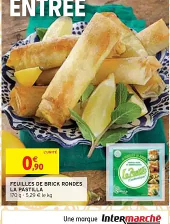 LA PASTILLA Feuilles de brick rondes